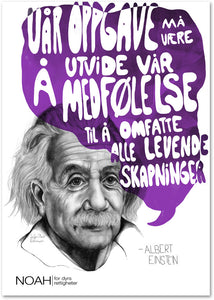 Plakat Albert Einstein (A3)